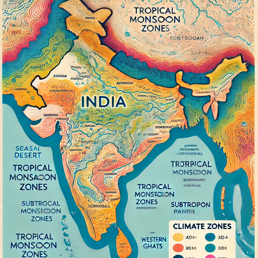 Climate Zones of India